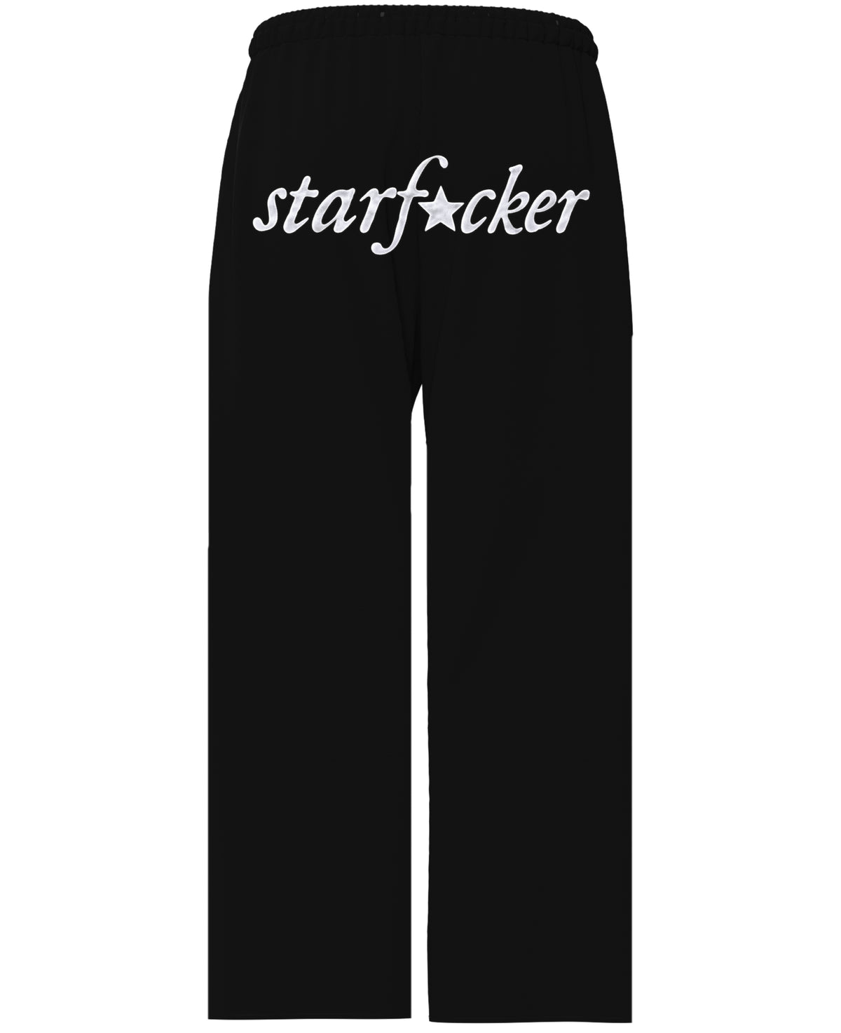 Black Baggy Fit Sweatpants Back Design