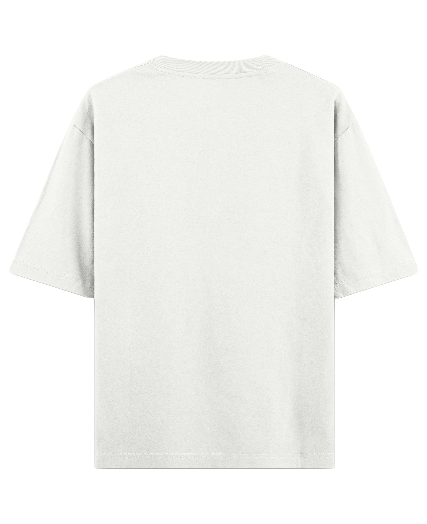 rockstars only - Off White Oversized Tee (French Terry)
