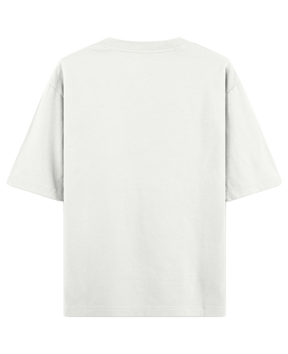 rockstars only - Off White Oversized Tee (French Terry)
